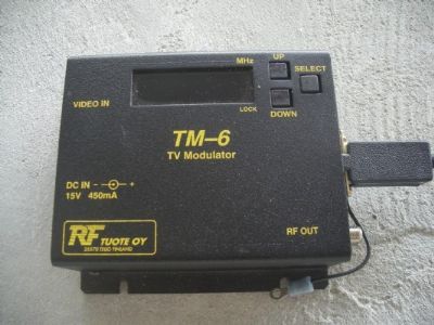רכיבים   rf  tm - 6  tv  modulator