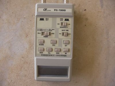 ציוד  בדיקה   frequency  counter  fc-1300 -fc-2500