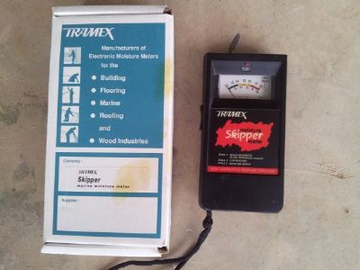 מכשיר  בדיקה   tramex  moisture  skipper  meter
